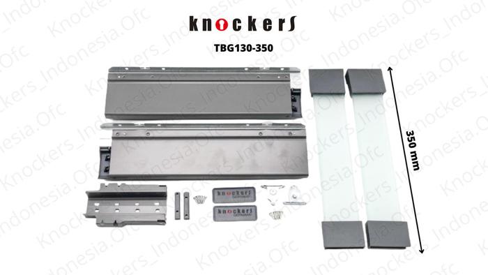 Gambar LACI BOX LEMARI KABINET SLIM BOX GLASS SIDE HIGH PANEL KNOCKERS - 350mm dari KARYA PEKANBARU undefined Tokopedia