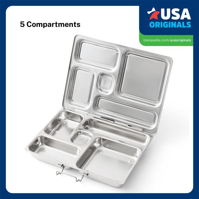 Gambar Lunch Box Stainless Steel PlanetBox USA Rover Classic Kotak Makan - 5 Compartments dari HYPE BOSS undefined Tokopedia
