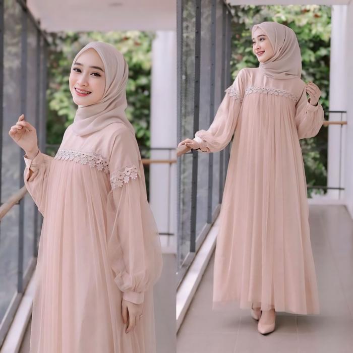 Gambar Baju Gamis Terbaru Gamis Remaja Kekinian Busana Muslim Wanita Termurah - Coksu, L dari Izdihaar_Store22 undefined Tokopedia