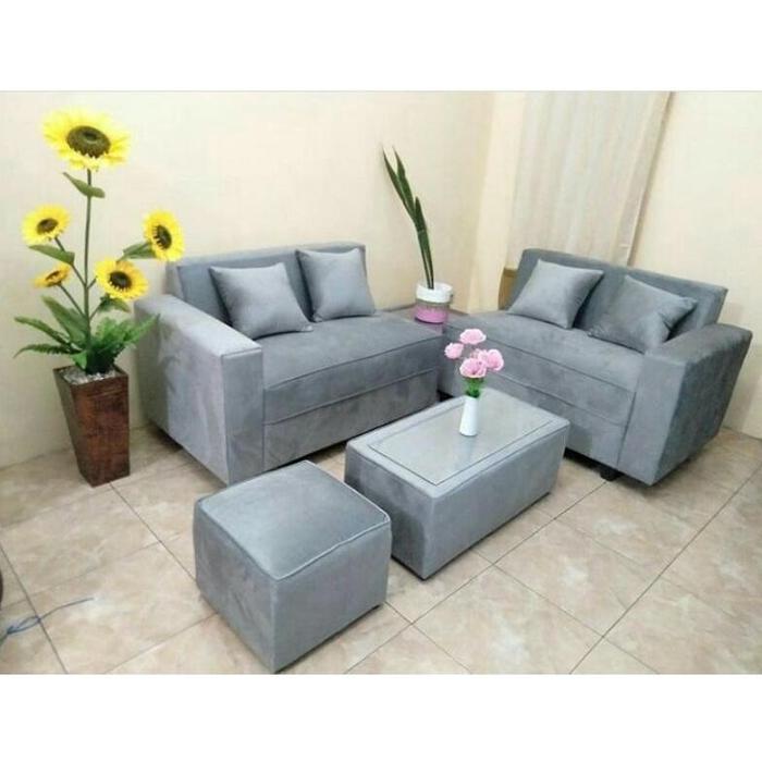 Gambar dandhitan furniture. Sofa Minimalis bahan halus Pandora . dari dandithan furniture undefined Tokopedia
