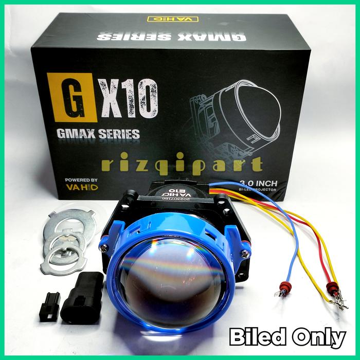 Gambar Vahid e10 / GX10 Gmax Series | led projector 3 inch purple lens satuan - biled only, + tanpa relay dari QIQI VARIASI new undefined Tokopedia