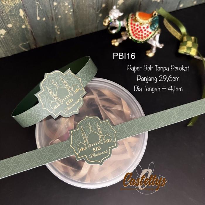 Gambar PBI Paper Belt Sabuk Lebaran Eid Mubarak Kotak Idul Fitri - PBI16 dari Castellys undefined Tokopedia