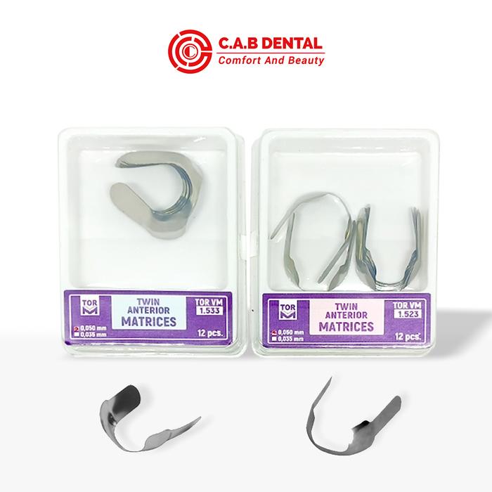 Gambar Tor Proximal Anterior Strip Matrix / Anterior Twin - Twin dari CAB DENTAL undefined Tokopedia