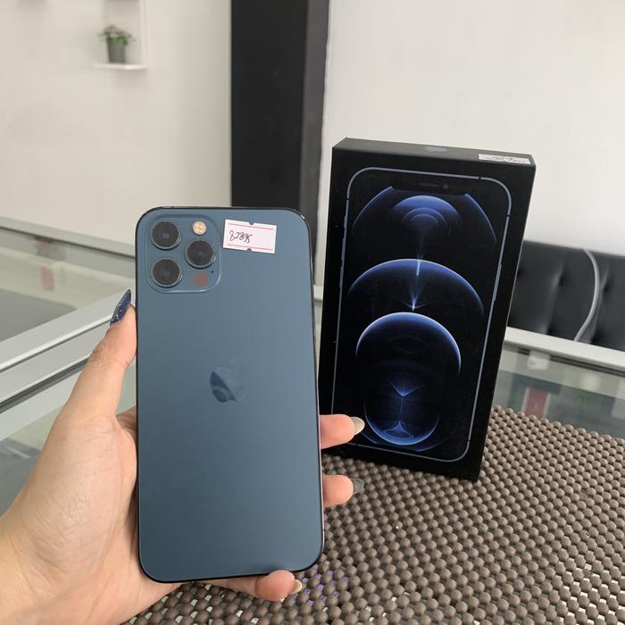 Gambar Iphone 12pro 128gb pacific blue all op bergaransi dari BI GADGET SEMARANG undefined Tokopedia