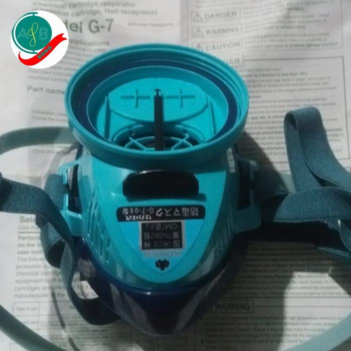 Gambar MASKER KOKEN G7 RESPIRATOR dari PT ASB undefined Tokopedia