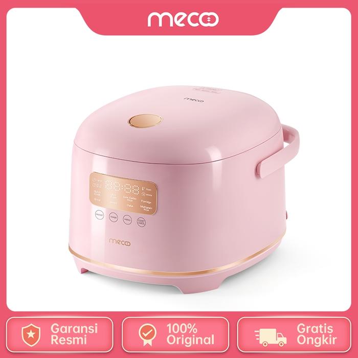 Gambar Mecoo Aesthetic Rice Cooker Low Carbo Low Sugar 400 Low Watt 1.5L - NEW RC1,8L PINK dari Hscanderson undefined Tokopedia