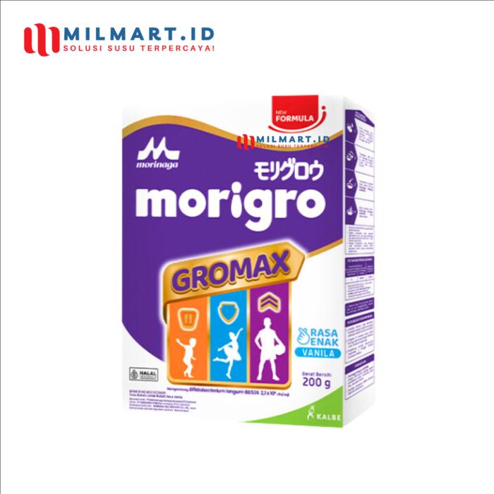 Gambar MORIGRO VANILA 200 G SUSU BUBUK 1-12 TAHUN SUSU MORINAGA dari milmart.id undefined Tokopedia