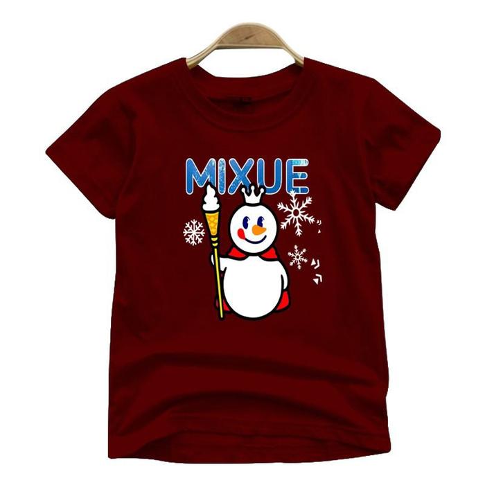 Gambar kaos anak anak motif mixue - Hitam MXUE, L dari NeatShop Bandung undefined 4 Tokopedia