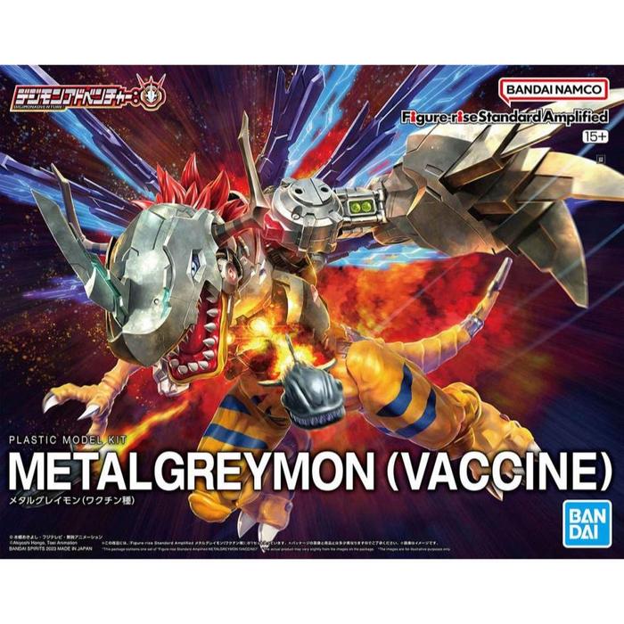 Gambar MetalGreymon (Vaccine) Rise Figure Amplified - Plastic Model Kit dari SUCCESS SINAR JAYA undefined Tokopedia