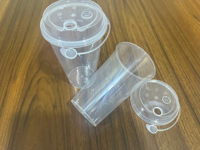 Gambar Tutup Gelas PP Inject / Lid Gelas Plastik Inject isi 25pcs - Bening dari Libra Pack undefined Tokopedia