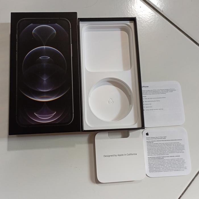 Gambar Dus Box iPhone 12 Pro Graphite iBox Digimap Original dari bradergadgets undefined Tokopedia