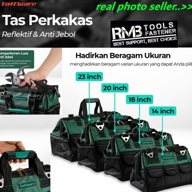 Gambar NEW TOOLBAG TOOL BAG TAS PERKAKAS / TAS STORAGE PERALATAN ALAT TUKANG - 14 inch dari sepatusk undefined Tokopedia