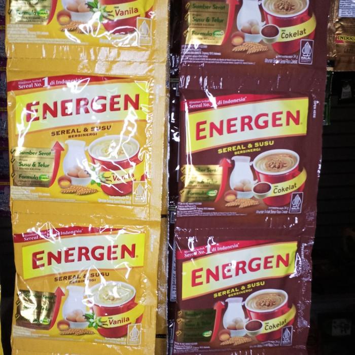 Gambar energen sereal 1 renceng 10 sachet - mix dari Belidiwarung undefined Tokopedia