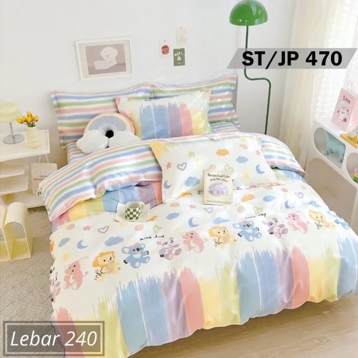 Gambar Kain sprei / bahan bedding katun Jepang Lebar 240 Series -2 - 10, 50 cm dari Lovender Bedsheet_NEW undefined 2 Tokopedia