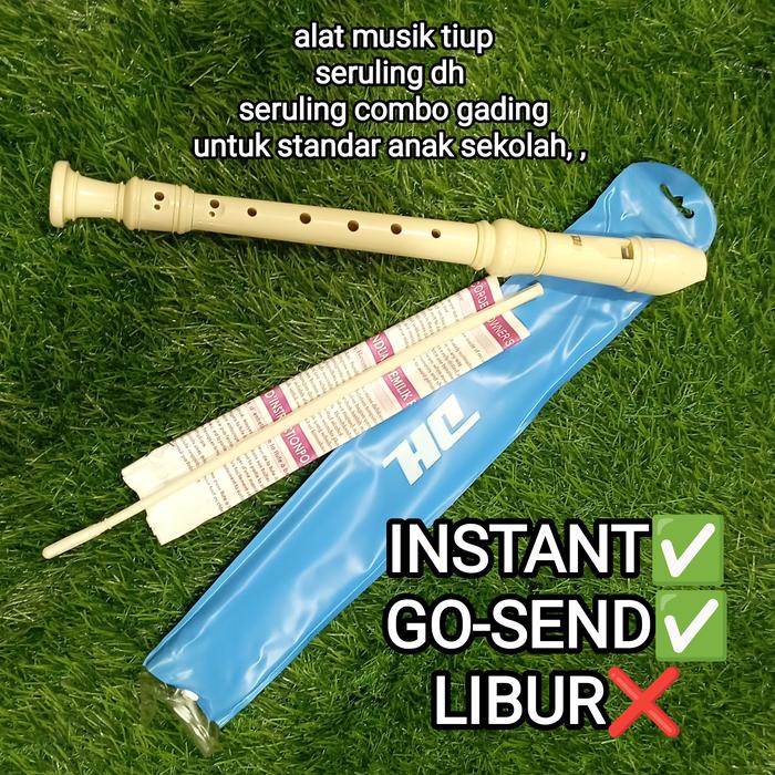 Jual ALAT MUSIK TIUP SERULING DH COMBO GADING STANDAR ANAK SEKOLAHAN ...
