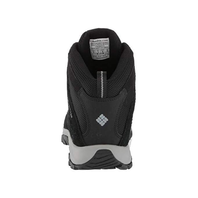 Gambar Columbia WomenS Crestwood Mid Waterproof Hiking Boot Black Grey 11 dari Remis Market undefined Tokopedia