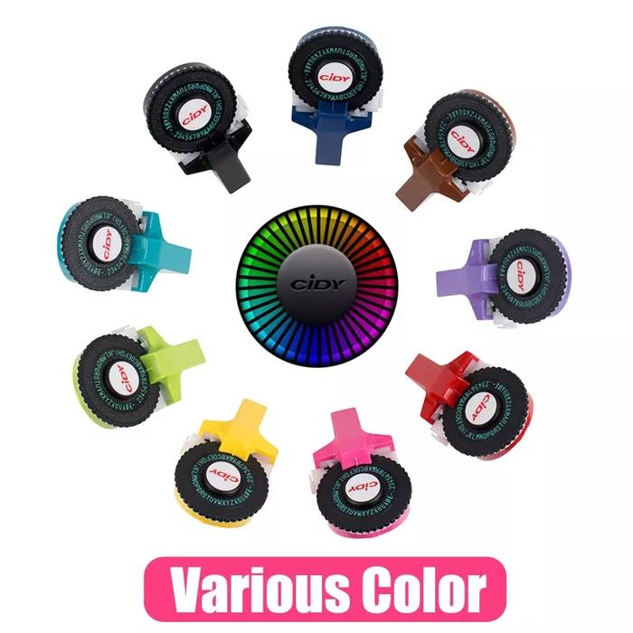 Gambar Label Maker Emboss 3D Stiker Label DIY Print Manual E975 - LME101, Pink dari Mehome_NEW undefined Tokopedia