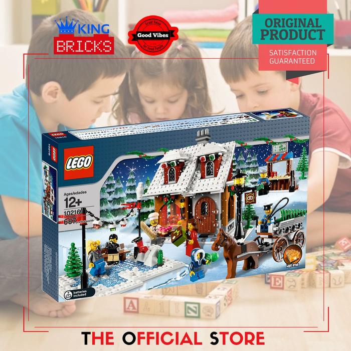 Promo LEGO Original CREATOR EXPERT 10216 Winter Village Bakery