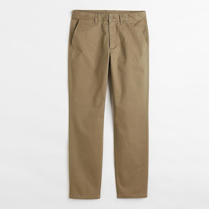 Gambar Celana Chino Slim Fit Unq Original Celana Formal Celana Panjang Pria - beige, 30 dari American Branded Stocklot undefined Tokopedia