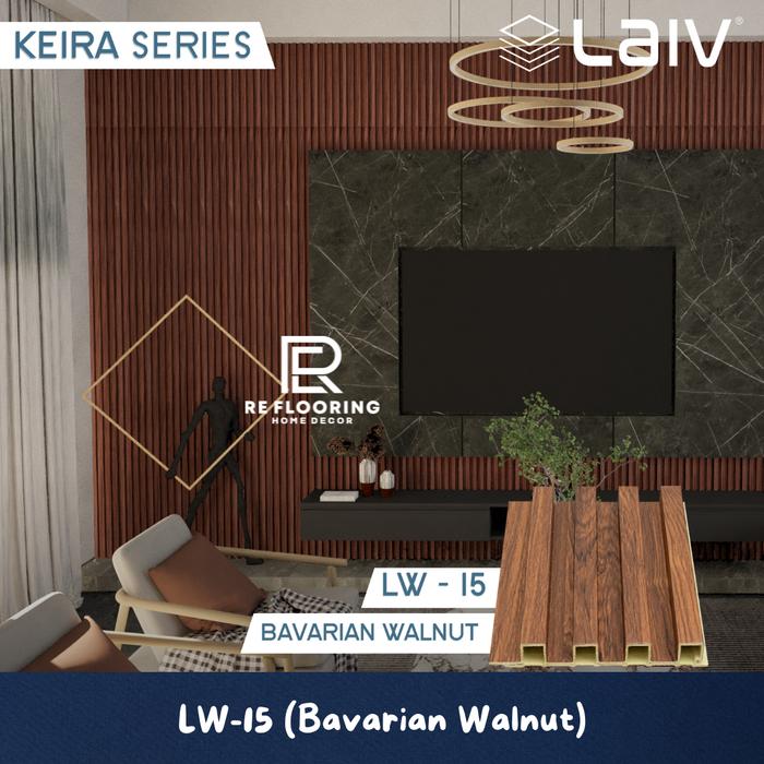 Gambar Wallpanel LAIV Keira Series - Wall Panel WPC Kisi Kisi - LW-15 dari RE Flooring undefined Tokopedia