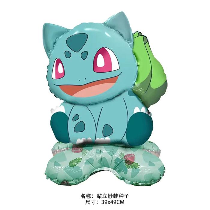 Jual Balon Stand Pokemon Pikachu Bulbasaur Squirtle Charmander ...
