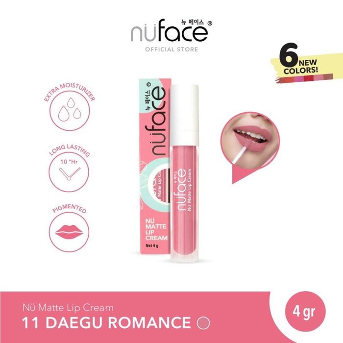 Gambar NUFACE Nu Matte Lip Cream 4gr - Moisture LipCream - LipCream 11, NU dari madame fany undefined Tokopedia