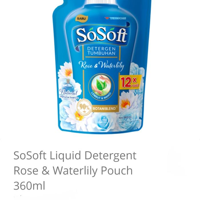 Gambar Sosoft deterjen cair Soklin Liquid refill - Biru dari TOKO LULU 66 undefined Tokopedia