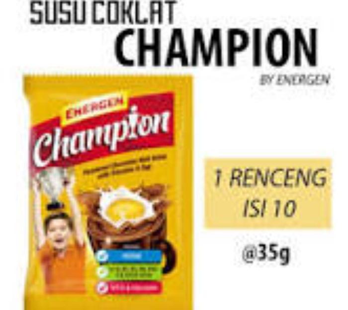 Gambar ENERGEN CHAMPION RENCENG dari TunasMekarSemarang undefined Tokopedia