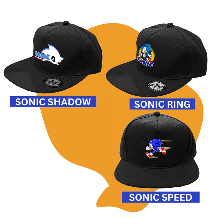 Gambar Topi Snapback Anak Keren Character - Sonic - SB SonicRing dari Babacuan.id undefined Tokopedia