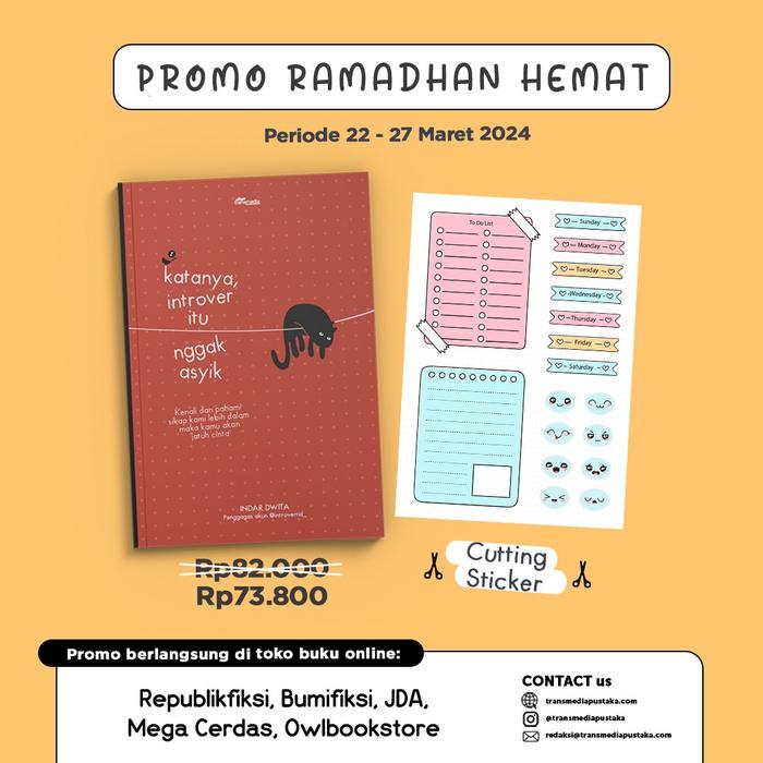 Gambar Buku Bacaan KATANYA,INTROVER ITU NGGAK ASYIK Indar Dwita Bumi Fiksi dari bumifiksijakarta undefined Tokopedia
