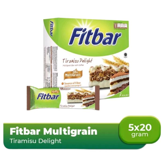 Gambar Fitbar MultiGrain 1Box isi 5 Pc @22g - Tiramisu Deligh dari CZCollection2 undefined Tokopedia