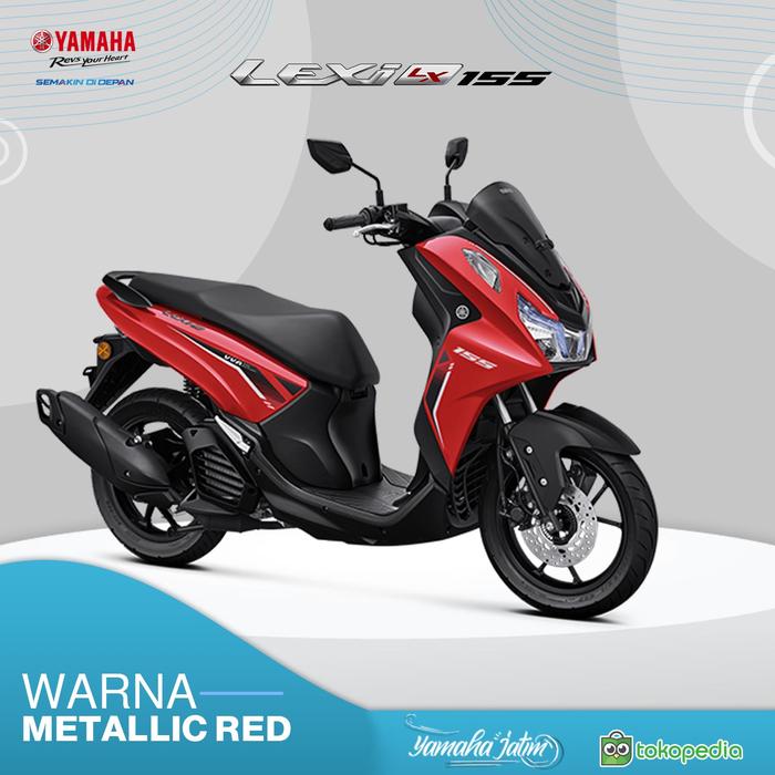Gambar Yamaha  Lexi LX 155 Standard Surabaya - Merah dari Yamaha Surabaya NTT undefined Tokopedia