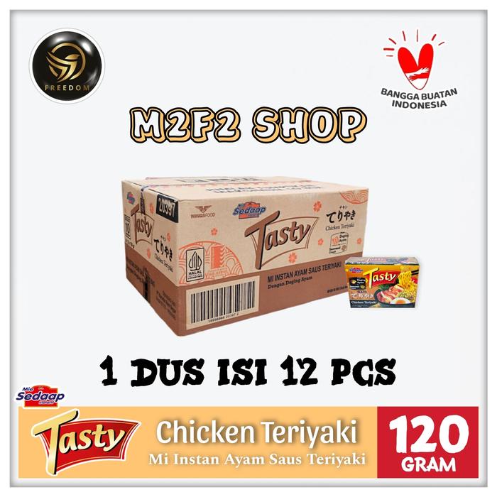 Gambar Mie Sedaap Tasty Bakmi Chicken Teriyaki | Daging Ayam - 120 gr (Harga Karton) dari M2F2 Shop - Paseban undefined Tokopedia