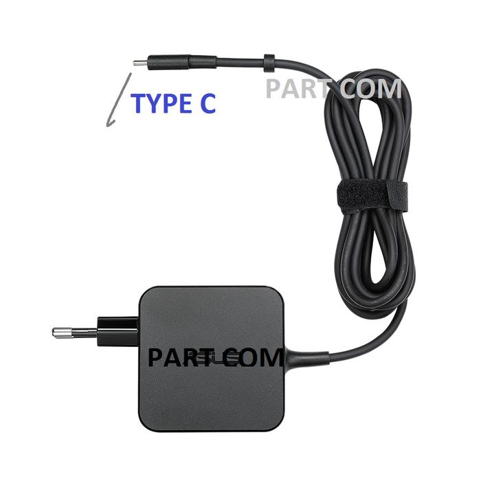 Asus 65w Usb C Adapter Adaptor Charger Laptop Asus 65W USB Type C