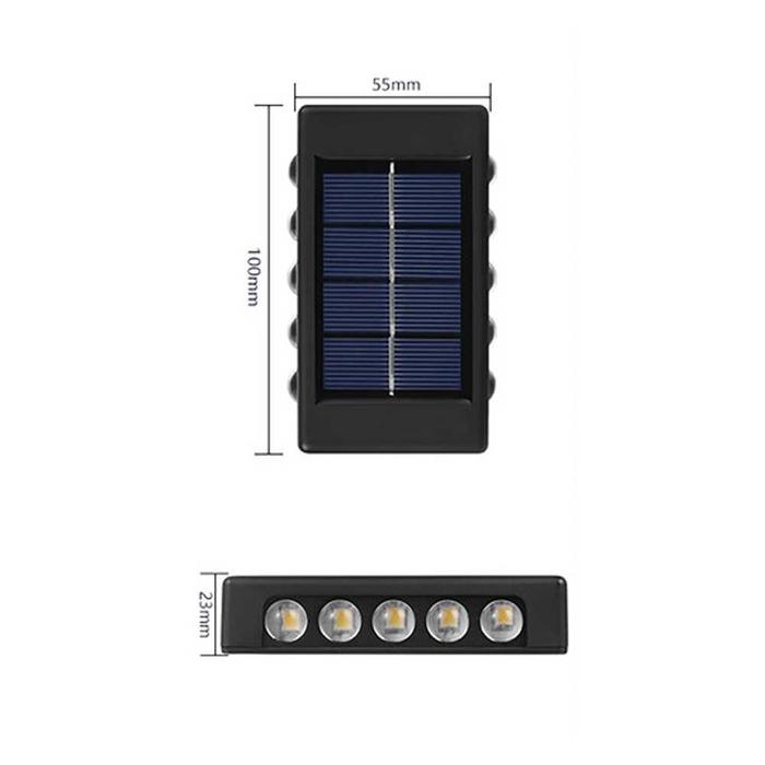 Gambar LAMPU DINDING TENAGA SURYA MATAHARI LAMPU SOLAR CELL LAMPU LED SOLAR - 10 watt dari yasarcollection undefined Tokopedia