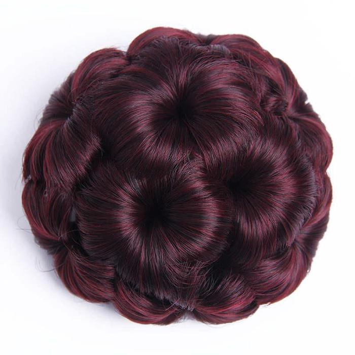 Gambar JEPIT CEPOL SANGGUL KEONG JAMUR KOREAN FUN BUN CEPOL SANGGUL MODERN - cepol darkbrown dari Topadisa undefined Tokopedia