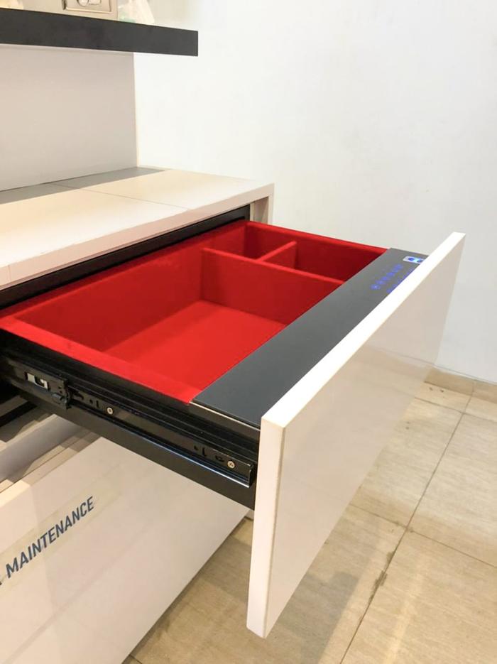 Gambar BRANKAS LACI LEMARI DIGITAL PIN SAFETY DEPOSIT BOX KABINET KNOCKERS - 50cm dari KARYA PEKANBARU undefined Tokopedia