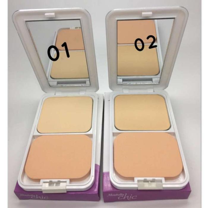 Gambar MIRABELLA CHIC Two Way Cake UV - No.01 dari jselectiv by JHON Putra Kosmetik undefined Tokopedia
