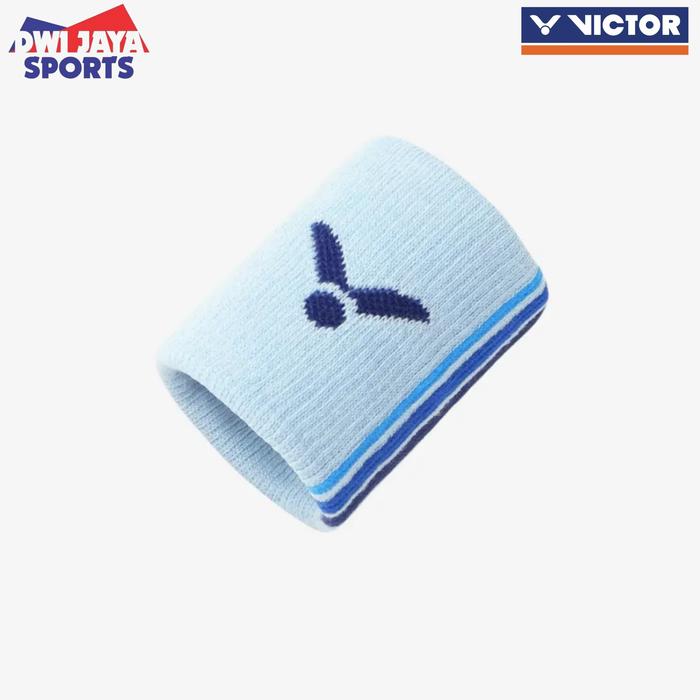 Gambar Wristband Victor SP134 - Sky Blue dari dwi jaya sports undefined Tokopedia