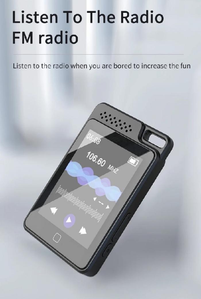 Gambar Digital Music Player MP3 MP4 Bluetooth Touch Screen - RUIZU C1 64GB dari Melissa OnlineShop undefined Tokopedia