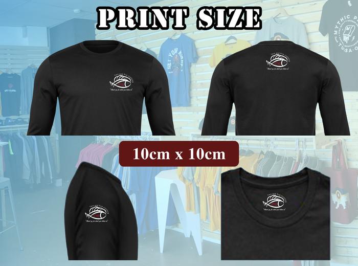 Gambar Kaos Custom Sablon Satuan Digital DTF - Lengan Panjang - 1 sisi Combed 30s - Design 10x10cm, XS dari 2n5clothprinting undefined Tokopedia