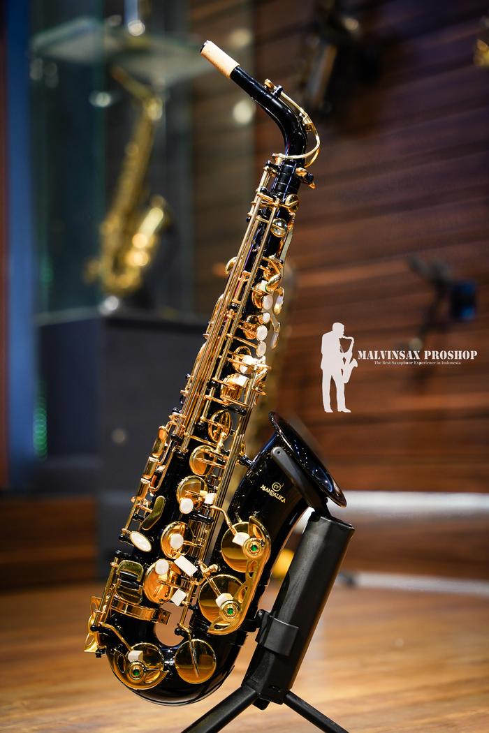 Gambar Saxophone Alto Mandalika Alto Saxophone Murah Saxophone Pemula - BLACK GOLD dari MalvinSax ProShop undefined Tokopedia