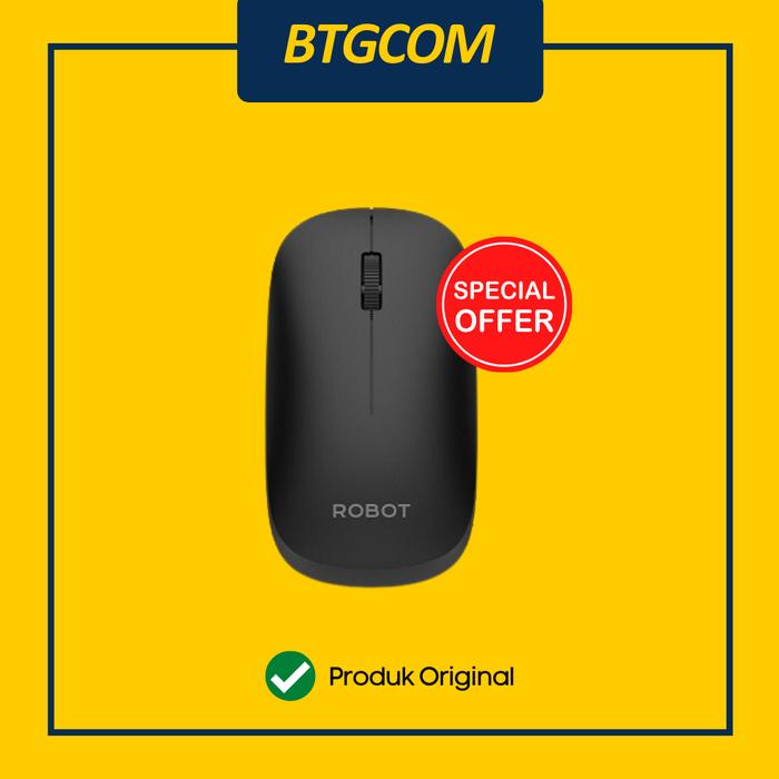 Gambar MOUSE ROBOT M390 MULTI DEVICE BLUETOOTH+2.4G WIRELESS SILENT CLICK - BLACK dari btgcom undefined Tokopedia