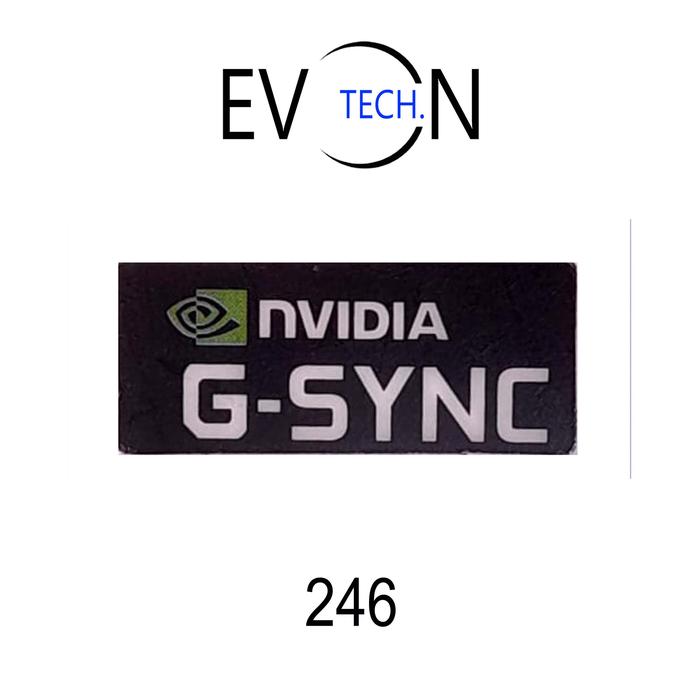 Gambar Logo Stiker Sticker NVIDIA RTX VR 2060 2070 2080 2080Ti Titan G-Sync - 246 dari Evon Tech undefined Tokopedia