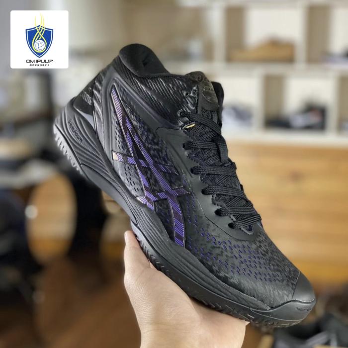 Gambar SEPATU VOLI GEL HOP V14 BLACK PURPLE - BLACK PURPLE, 40.5 dari bang_ipul17 undefined Tokopedia