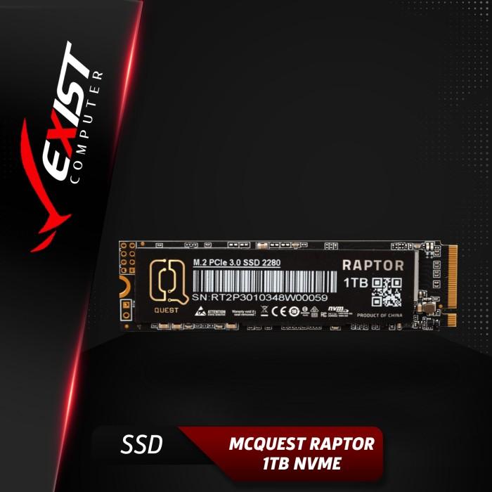 Jual SSD MCQUEST Raptor 1TB M.2 Nvme 2400MB_s Ori - Kota Medan - Ex1st ...