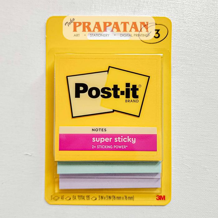 Gambar Post It 3M 3321 Sticky Note 76x76mm | Notes Memo Tempel - SSSWT Yellow dari Toko Prapatan_NEW undefined Tokopedia