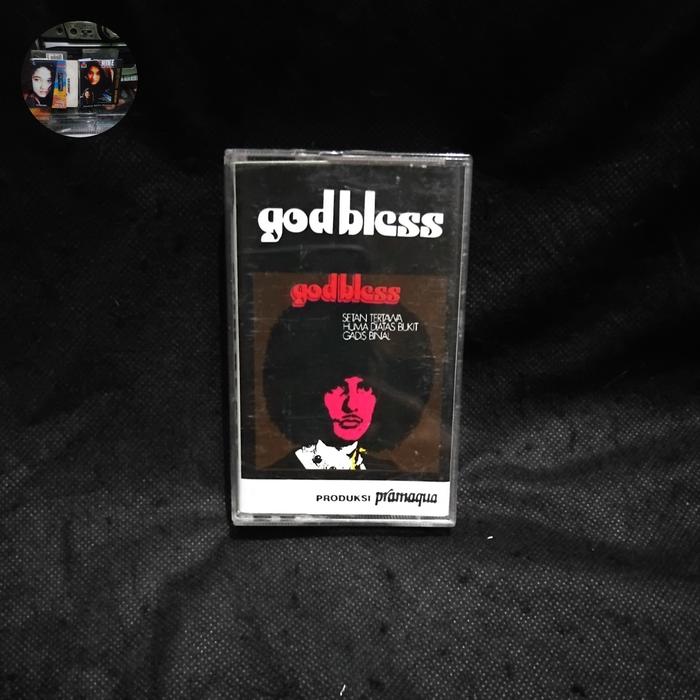 Gambar KASET PITA GODBLESS-ALBUM SETAN TERTAWA HUMA DI ATAS BUKIT GADIS BINAL dari iky lapak kaset undefined Tokopedia