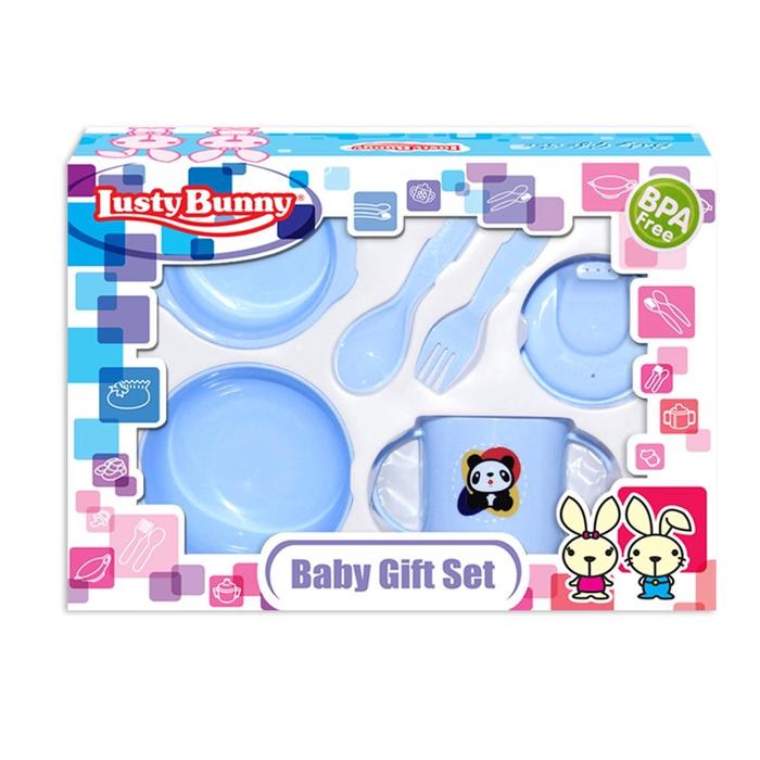 Gambar Trend Produk Feeding Set Anak Bayi Perempuan Laki-Laki Mpasi Bpa Free - LB1419 BLUE dari momolinier undefined Tokopedia