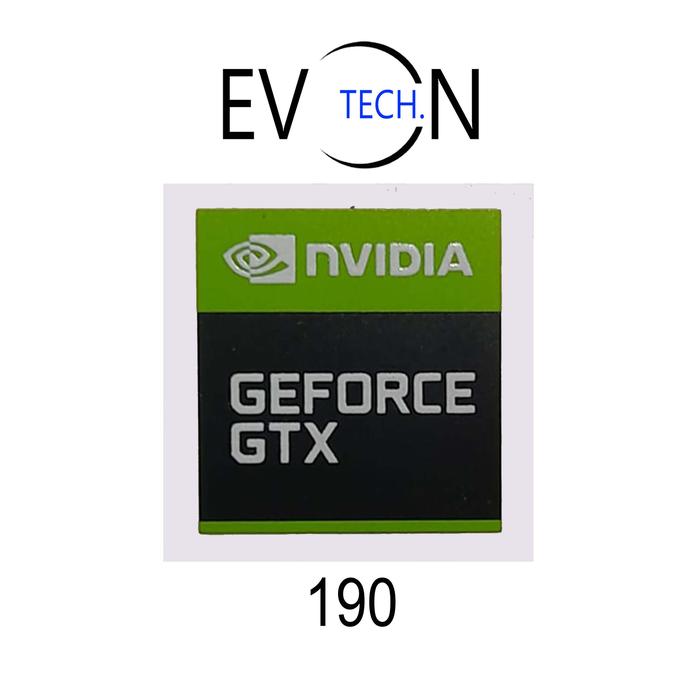 Gambar Logo Stiker Sticker NVIDIA RTX VR 2060 2070 2080 2080Ti Titan G-Sync - 190 dari Evon Tech undefined Tokopedia